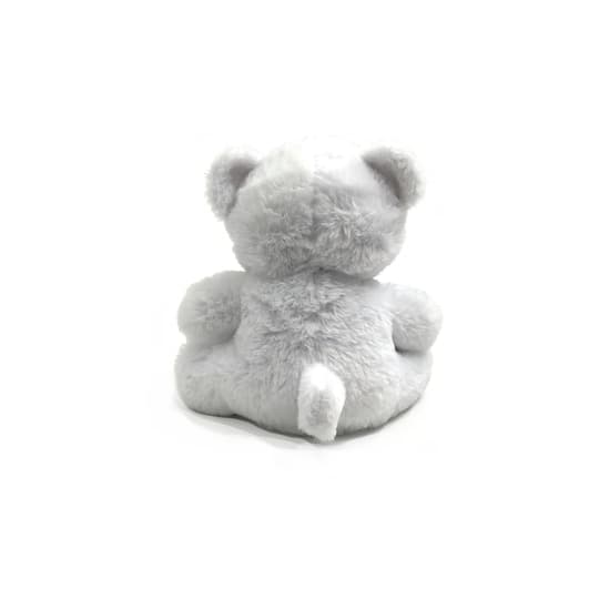 White Plush Bear with Bow by Celebrate It®